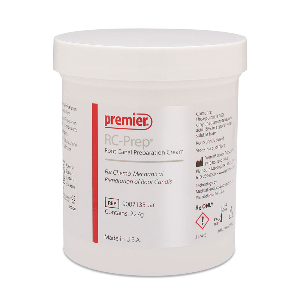 Premier RC-Prep for Chemo-Mechanical Root Canal Preparation - 227 Gram Jar - Trusted Dental Solution Premier RC-Prep for Chemo-Mechanical Root Canal Preparation - 227 Gram Jar - Trusted Dental Solution